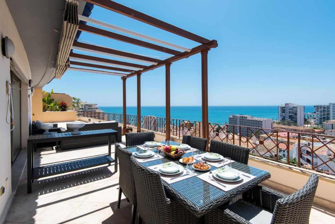 Ph Bellagio: Luxurious And Romantic Duplex Penthouse With Private Pool & Sea Views เบนัลมาเดนา ภายนอก รูปภาพ
